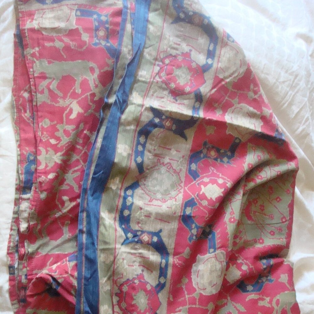 Ralph Lauren Blue Label CONSERVATORY Exotic Print Queen Flat Sheet - Picture 7 of 11
